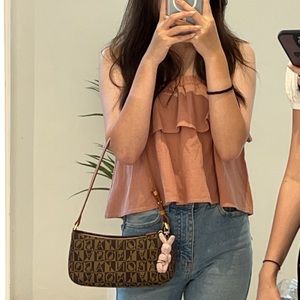 dusty pink girly coquette pinterest sleeveless top